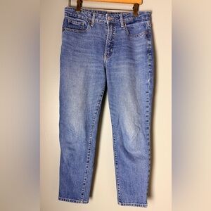 Old Navy Women's OG Straight Leg High Rise Jeans - Medium Wash